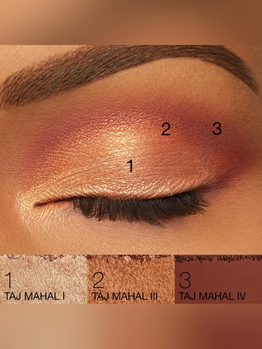 NARS quad eyeshadow palette TAJ MAHAL
